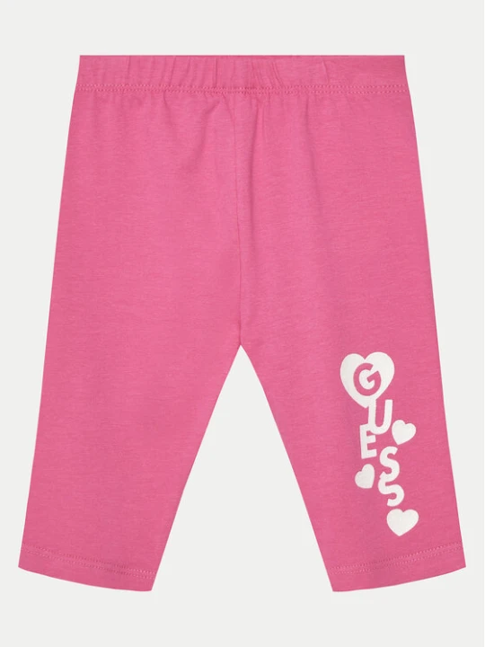 Zdjęcie produktu Guess Spodnie dresowe K5GB03 J1314 Różowy Regular Fit