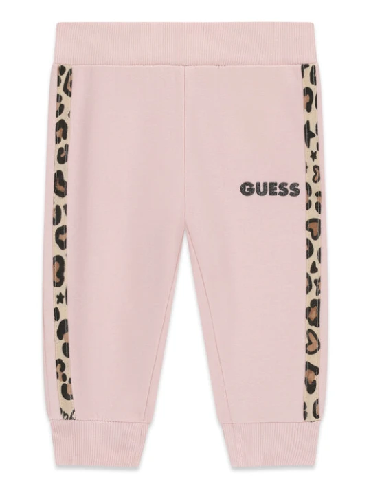 Zdjęcie produktu Guess Spodnie dresowe K6BB03 K5886 Różowy jasny Regular Fit