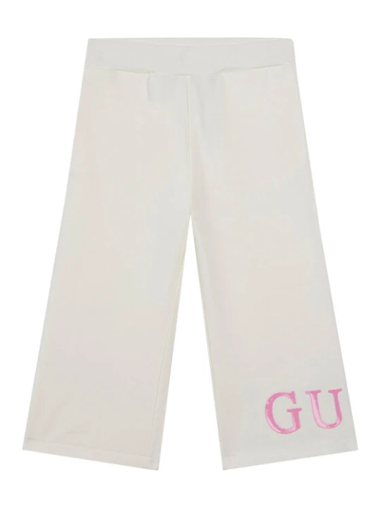 Zdjęcie produktu Guess Spodnie dresowe K6RB01 KA6R4 Biały Regular Fit