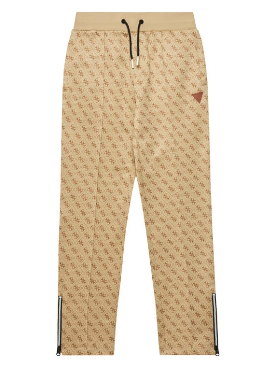 Zdjęcie produktu Guess Spodnie dresowe L4YQ18 FL04Q Beżowy Regular Fit