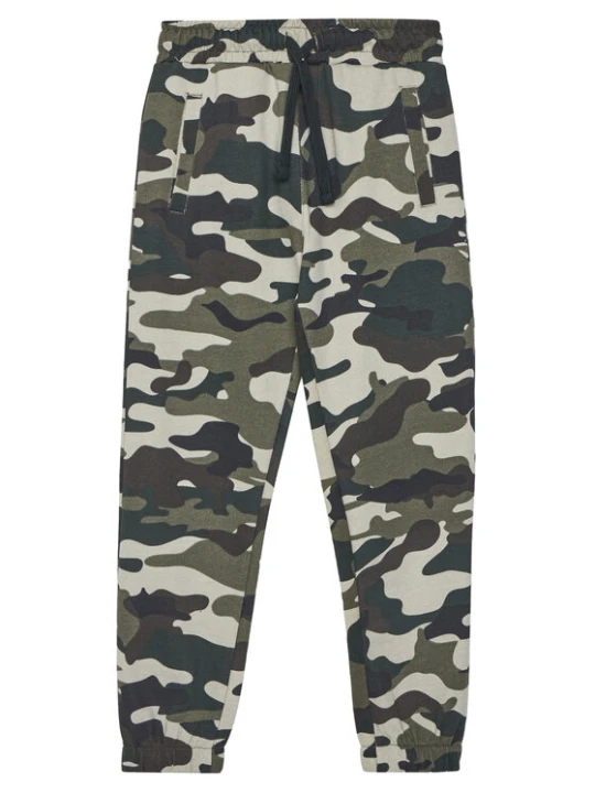 Zdjęcie produktu Guess Spodnie dresowe L5YQ15 KA6R4 Zielony Regular Fit