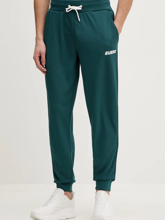 Zdjęcie produktu Guess spodnie dresowe LANSA turkusowy