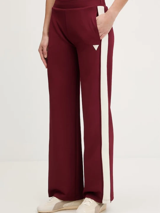 Zdjęcie produktu Guess spodnie dresowe MARLENE bordowy