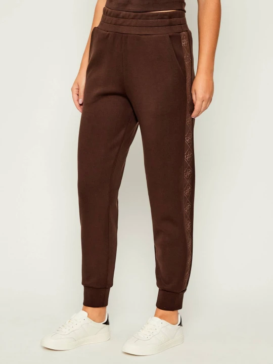 Zdjęcie produktu GUESS Spodnie dresowe NEW VICTOIRE | Regular Fit brązowy