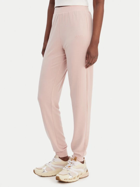 Zdjęcie produktu Guess Spodnie dresowe O6GB01 KCQP2 Różowy Regular Fit
