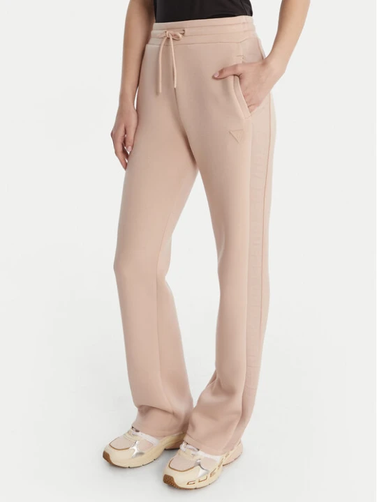 Zdjęcie produktu Guess Spodnie dresowe V3RB21 K7UW2 Beżowy Regular Fit