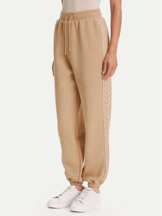 Zdjęcie produktu Guess Spodnie dresowe V5YB02 KB3P2 Beżowy Regular Fit