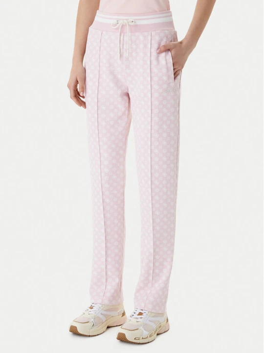 Zdjęcie produktu Guess Spodnie dresowe V5YB20 KB212 Różowy Regular Fit