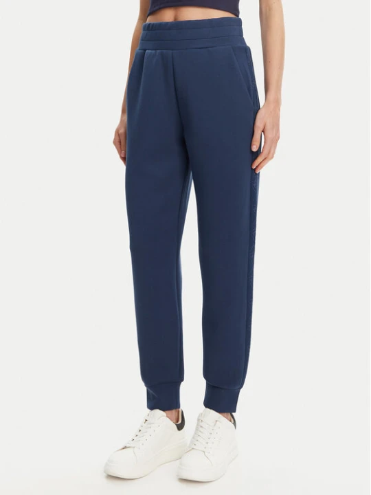 Zdjęcie produktu Guess Spodnie dresowe W5YB11 KBYE2 Granatowy Regular Fit