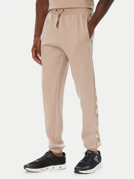 Zdjęcie produktu Guess Spodnie dresowe Z2YB09 KB3P2 Beżowy ciemny Regular Fit