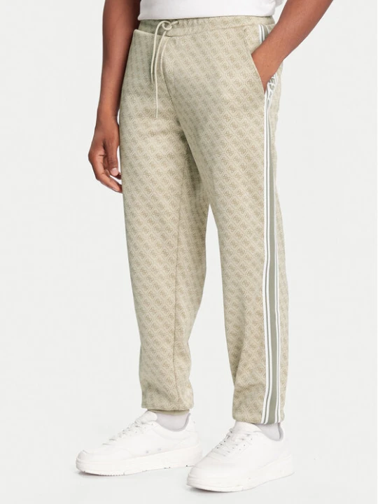 Zdjęcie produktu Guess Spodnie dresowe Z5BB19 K2042 Beżowy Regular Fit