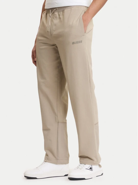 Zdjęcie produktu Guess Spodnie dresowe Z6GB01 K2834 Beżowy Regular Fit