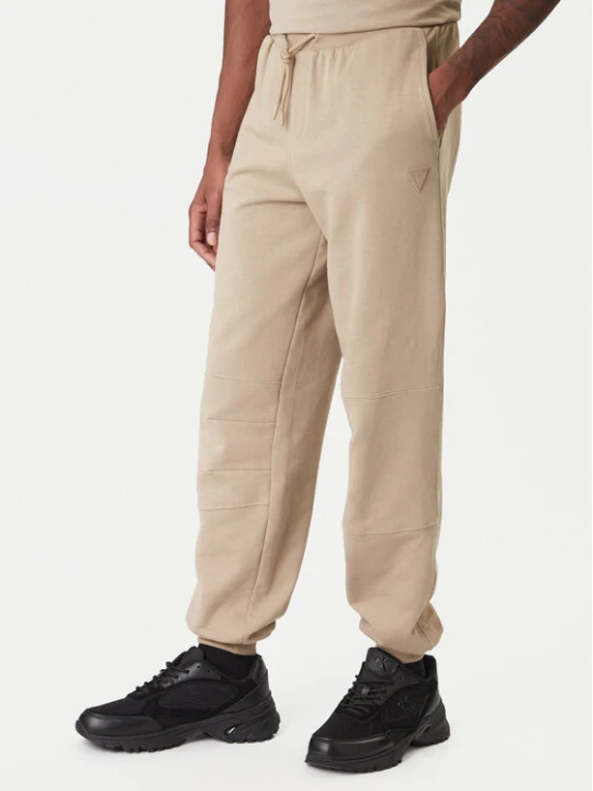 Zdjęcie produktu Guess Spodnie dresowe Z6RB03 K9YI1 Beżowy Regular Fit