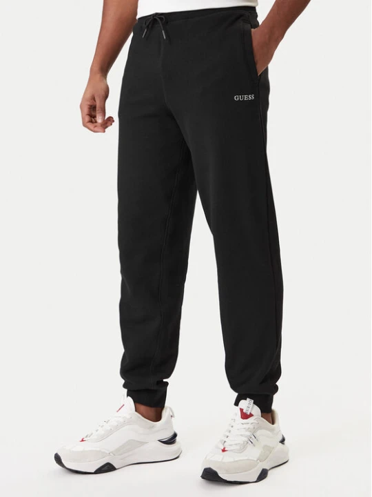 Zdjęcie produktu Guess Spodnie dresowe Z6RB12 KAIJ1 Czarny Regular Fit