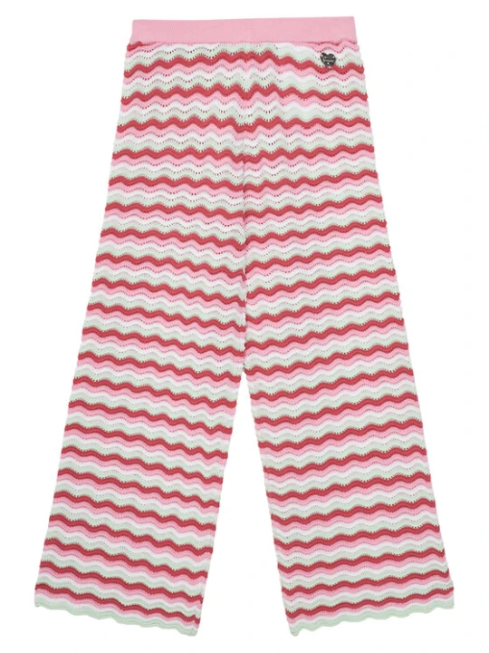 Zdjęcie produktu Guess Spodnie materiałowe J5GB10 Z3MR1 Różowy Modern Relaxed Fit
