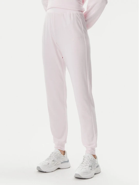 Zdjęcie produktu Guess Spodnie materiałowe O5GB05 KCQP2 Różowy Regular Fit