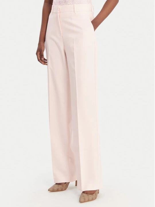 Zdjęcie produktu Guess Spodnie materiałowe W6RB02 WH9Y2 Różowy Regular Fit