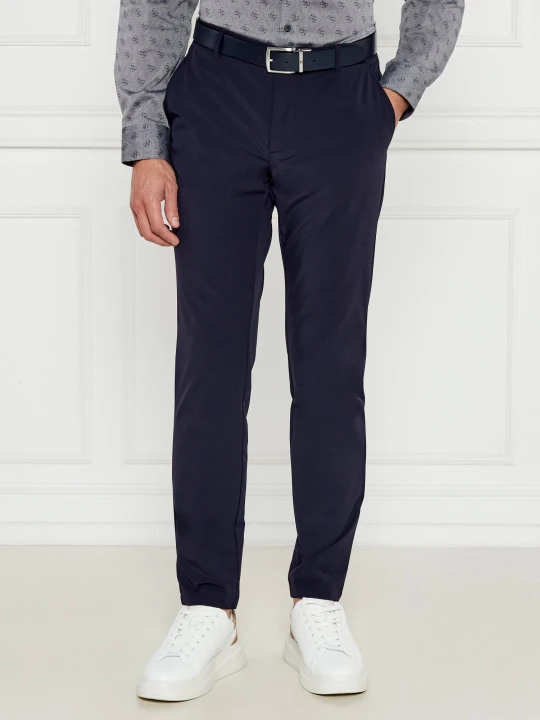 Zdjęcie produktu GUESS Spodnie MYRON | Regular Fit granatowy