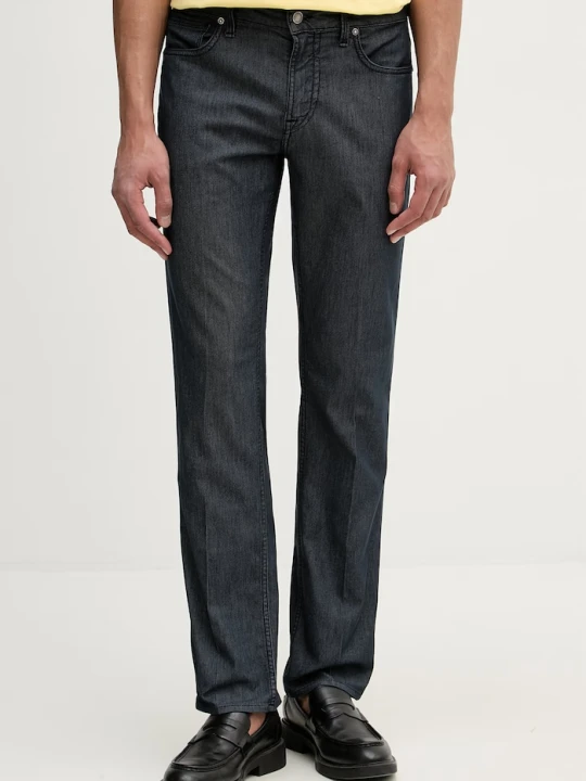 Zdjęcie produktu Guess spodnie slim fit męskie z bawełną ANGELS granatowy