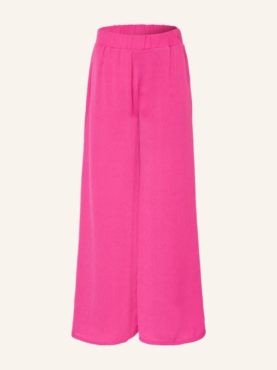 Zdjęcie produktu Guess Spodnie Z Materiału Typu Marlene pink