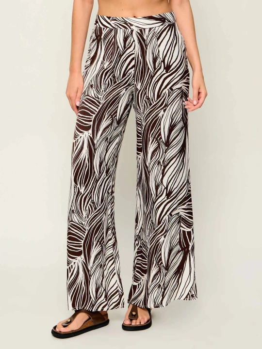 Zdjęcie produktu Guess Spodnie ZOE | Loose fit brązowy