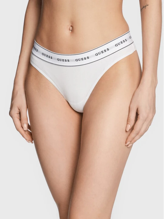 Zdjęcie produktu Guess Stringi Carrie O97E04 KBBU1 Biały