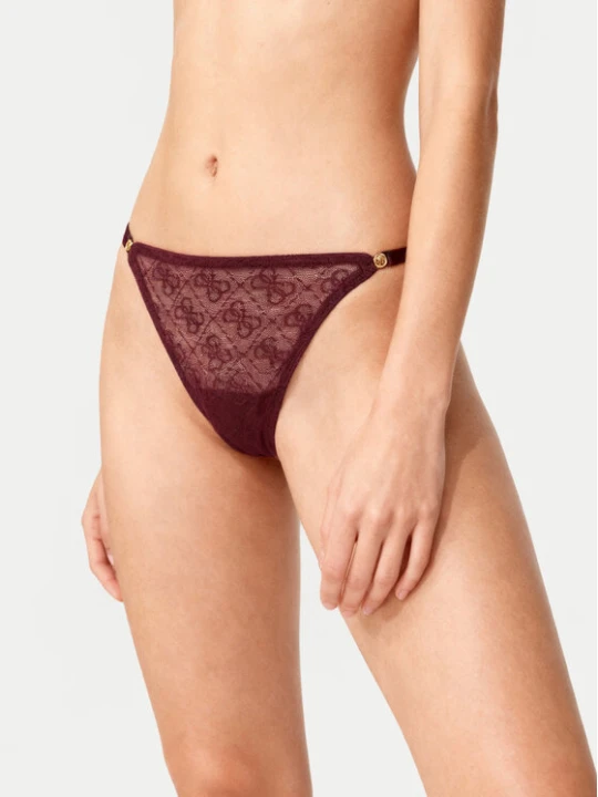 Zdjęcie produktu Guess Stringi O5RE10 KCLB0 Bordowy