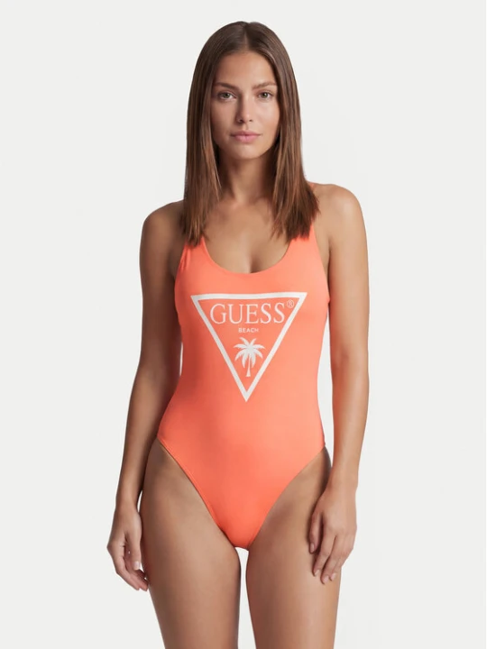 Zdjęcie produktu Guess Strój kąpielowy E6GJ43 KF442 Pomarańczowy
