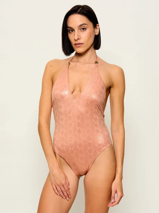 Zdjęcie produktu Guess Strój kąpielowy NEREA różowy