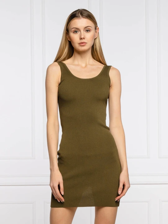 Zdjęcie produktu GUESS Sukienka AGATHA khaki