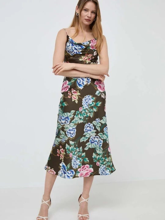 Zdjęcie produktu Guess sukienka AKILINA zielony
