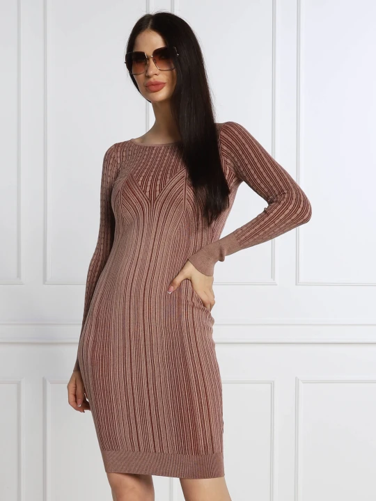 Zdjęcie produktu GUESS Sukienka ALEXIA brzoskwiniowy