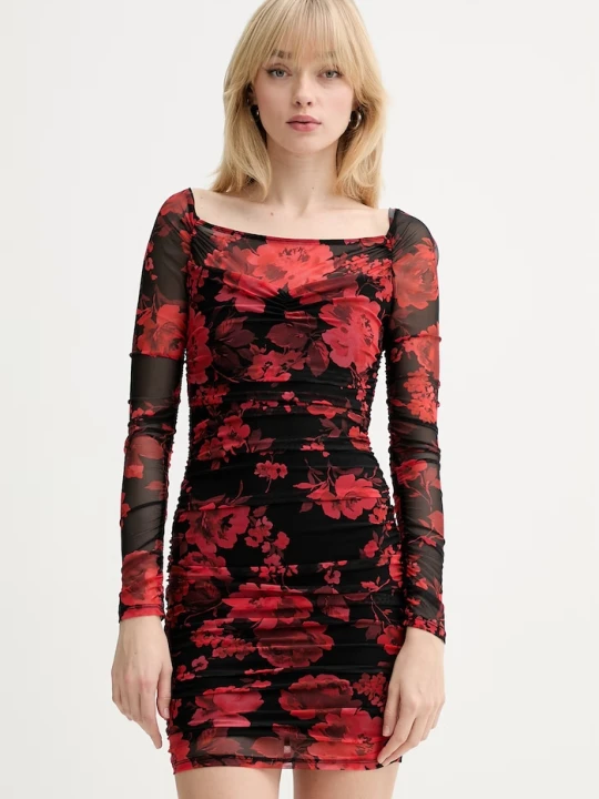 Zdjęcie produktu Guess sukienka CALISTA czarny
