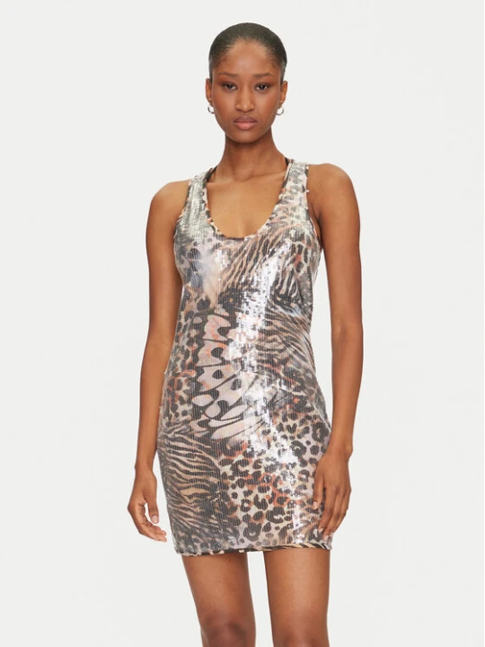 Zdjęcie produktu Guess Sukienka codzienna E5GK04 KCR72 Brązowy Bodycon Fit