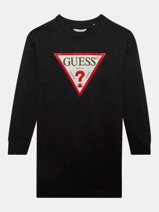 Zdjęcie produktu Guess Sukienka codzienna J3YK20 KA6R3 Czarny Regular Fit