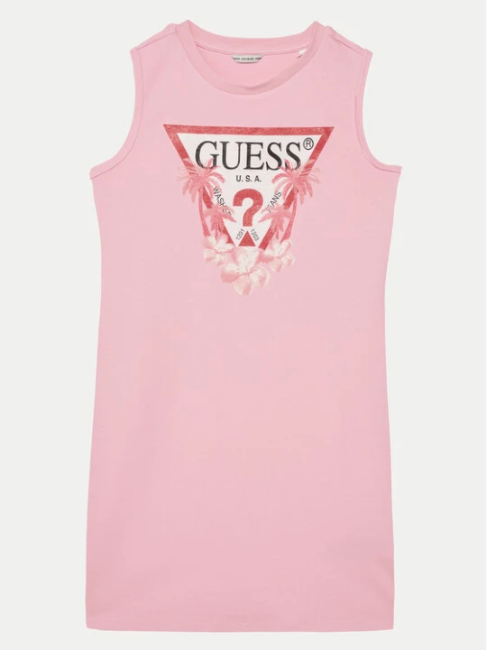Zdjęcie produktu Guess Sukienka codzienna J4RK38KA6W4 Różowy Regular Fit