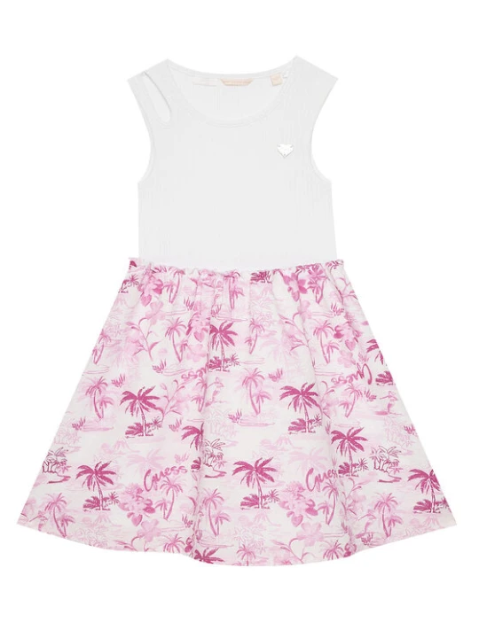 Zdjęcie produktu Guess Sukienka codzienna J5GK29 KCSQ4 Biały Classic Fit