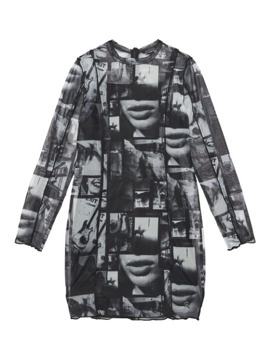 Zdjęcie produktu Guess Sukienka codzienna J5YK08 K0180 Szary Regular Fit