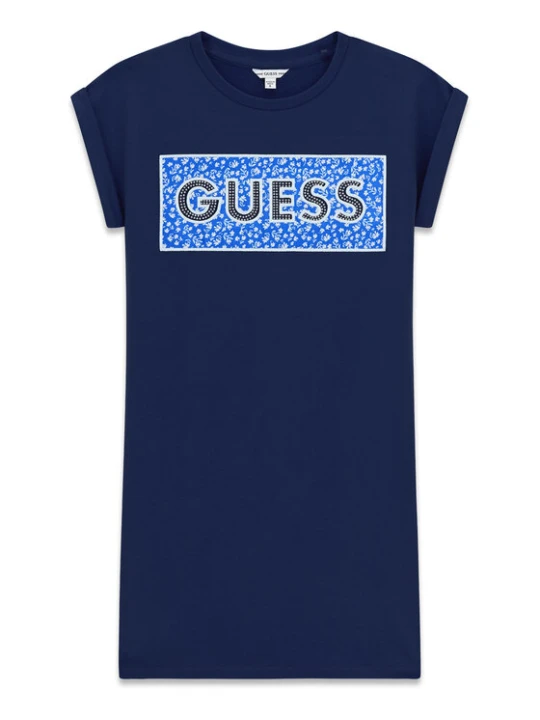 Zdjęcie produktu Guess Sukienka codzienna J6GK05 KAE24 Granatowy Regular Fit
