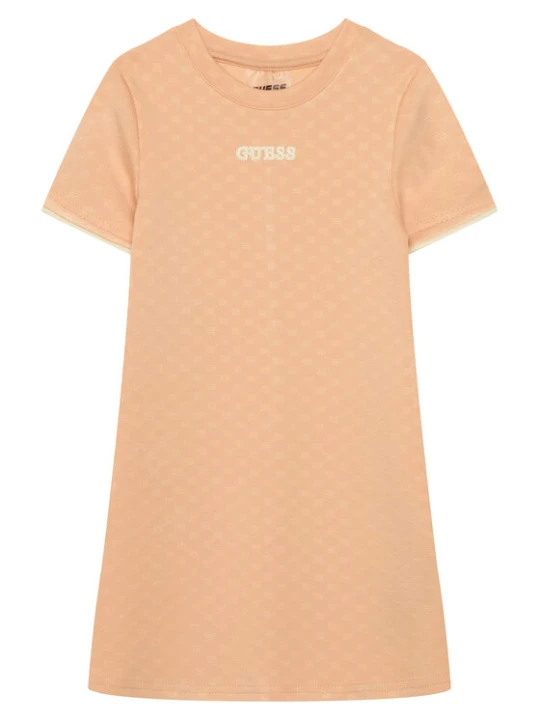 Zdjęcie produktu Guess Sukienka codzienna J6GK27 KF972 Pomarańczowy jasny Regular Fit