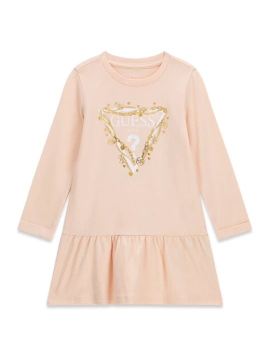 Zdjęcie produktu Guess Sukienka codzienna K3YK13 KA6W4 Różowy jasny Regular Fit