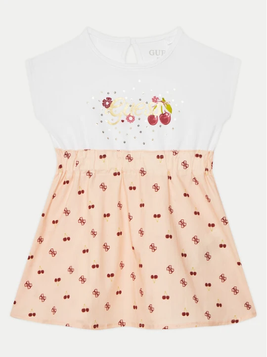 Zdjęcie produktu Guess Sukienka codzienna K5GK01 K6YW4 Pomarańczowy Regular Fit