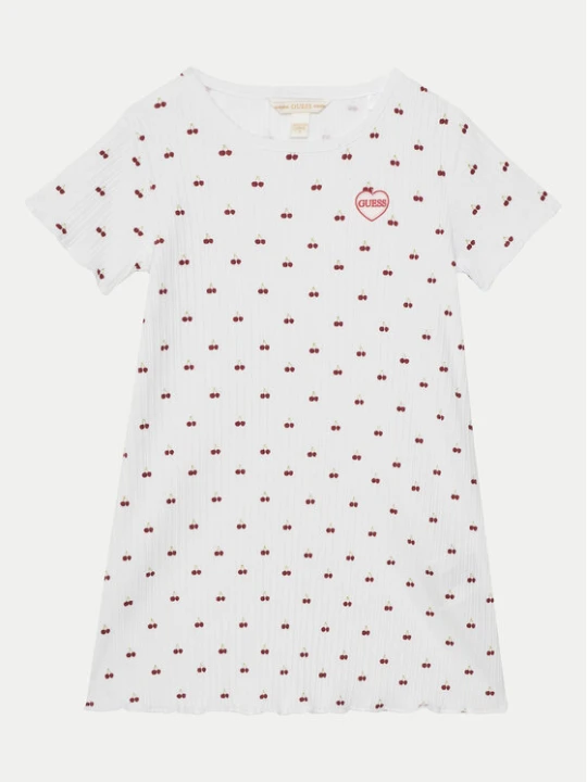 Zdjęcie produktu Guess Sukienka codzienna K5GK02 KCSQ4 Biały Regular Fit