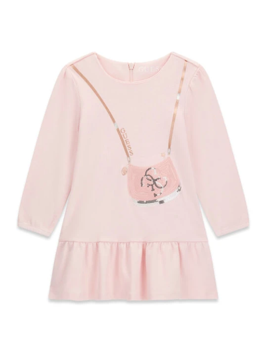 Zdjęcie produktu Guess Sukienka codzienna K6BK05 K5934 Różowy jasny Regular Fit