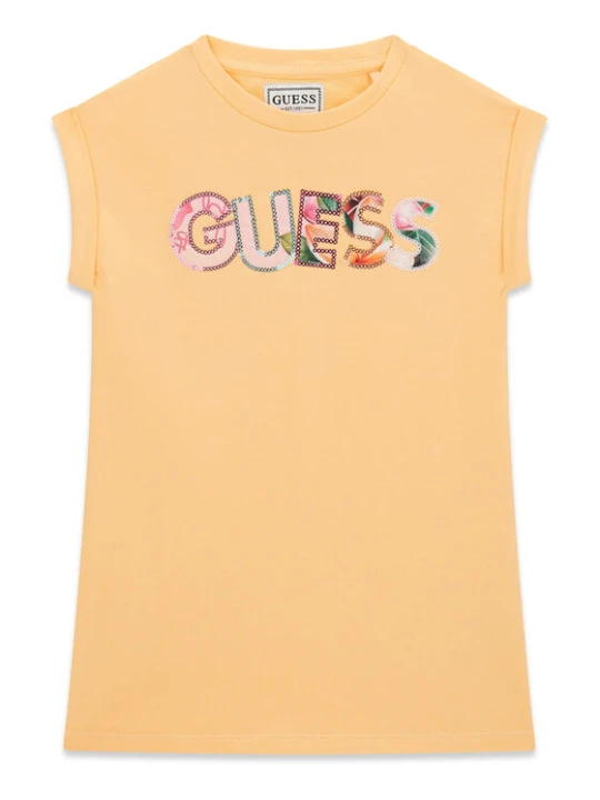 Zdjęcie produktu Guess Sukienka codzienna K6GK10 KAE24 Pomarańczowy jasny Regular Fit