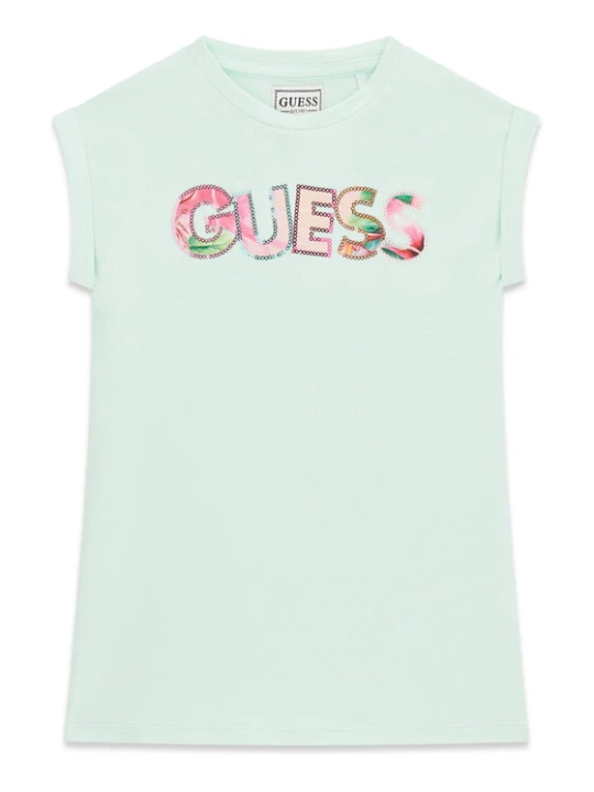 Zdjęcie produktu Guess Sukienka codzienna K6GK10 KAE24 Zielony jasny Regular Fit