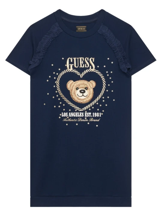 Zdjęcie produktu Guess Sukienka codzienna K6RK01 KAUH0 Granatowy Regular Fit