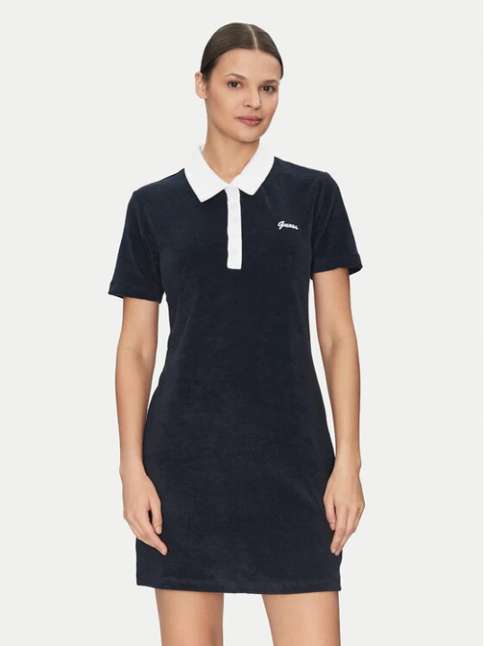 Zdjęcie produktu Guess Sukienka codzienna V5GK01 KCQV1 Granatowy Regular Fit