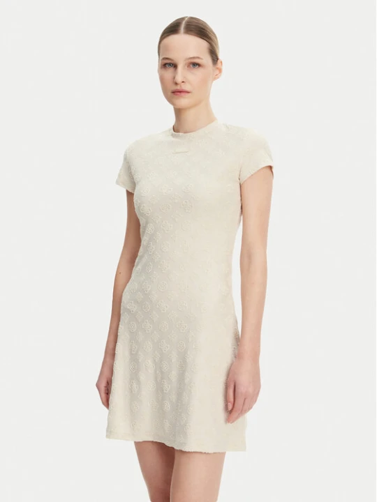 Zdjęcie produktu Guess Sukienka codzienna V5GK07 KCT02 Beżowy Regular Fit