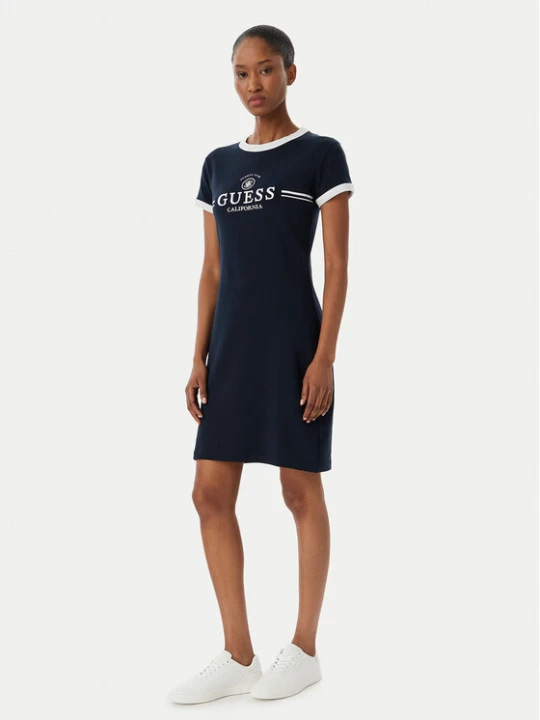 Zdjęcie produktu Guess Sukienka codzienna V6GK05 K2988 Granatowy Regular Fit